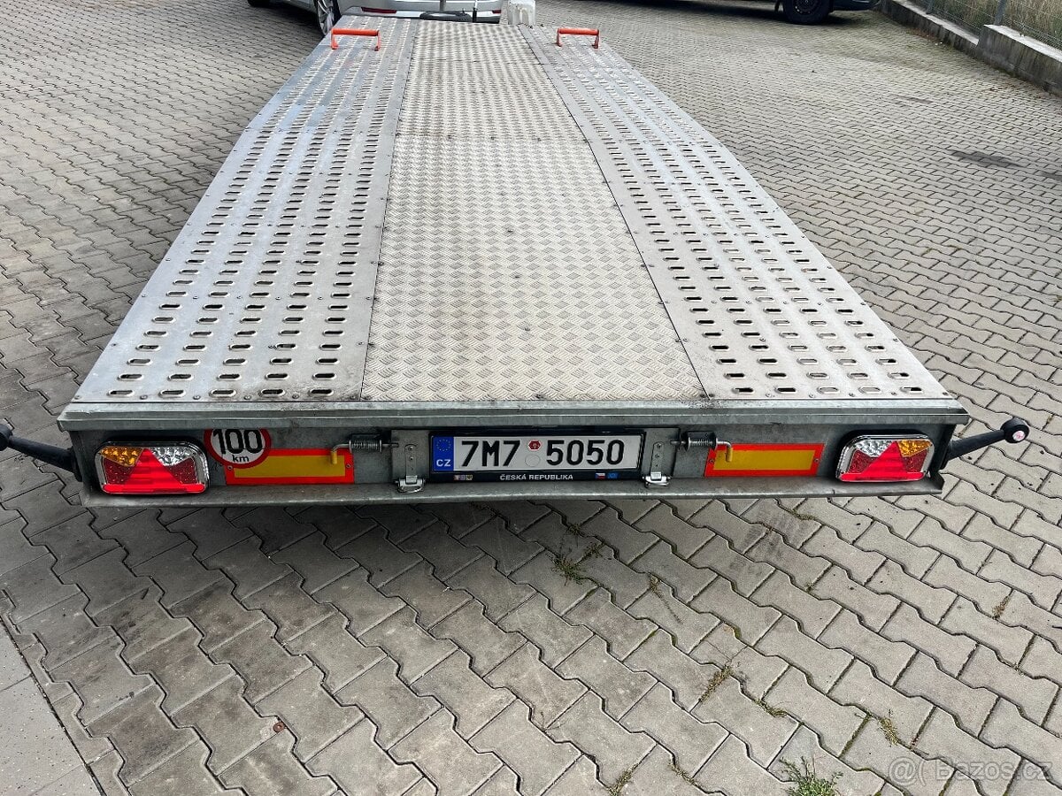 Přepravník automobilů plato 6x2,1m,odpočet DPH