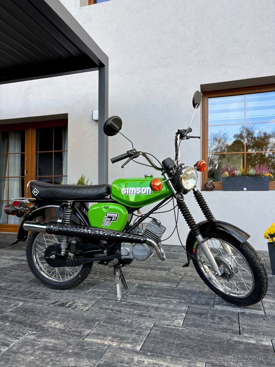 Prodám Simson s51 enduro rv. 1985