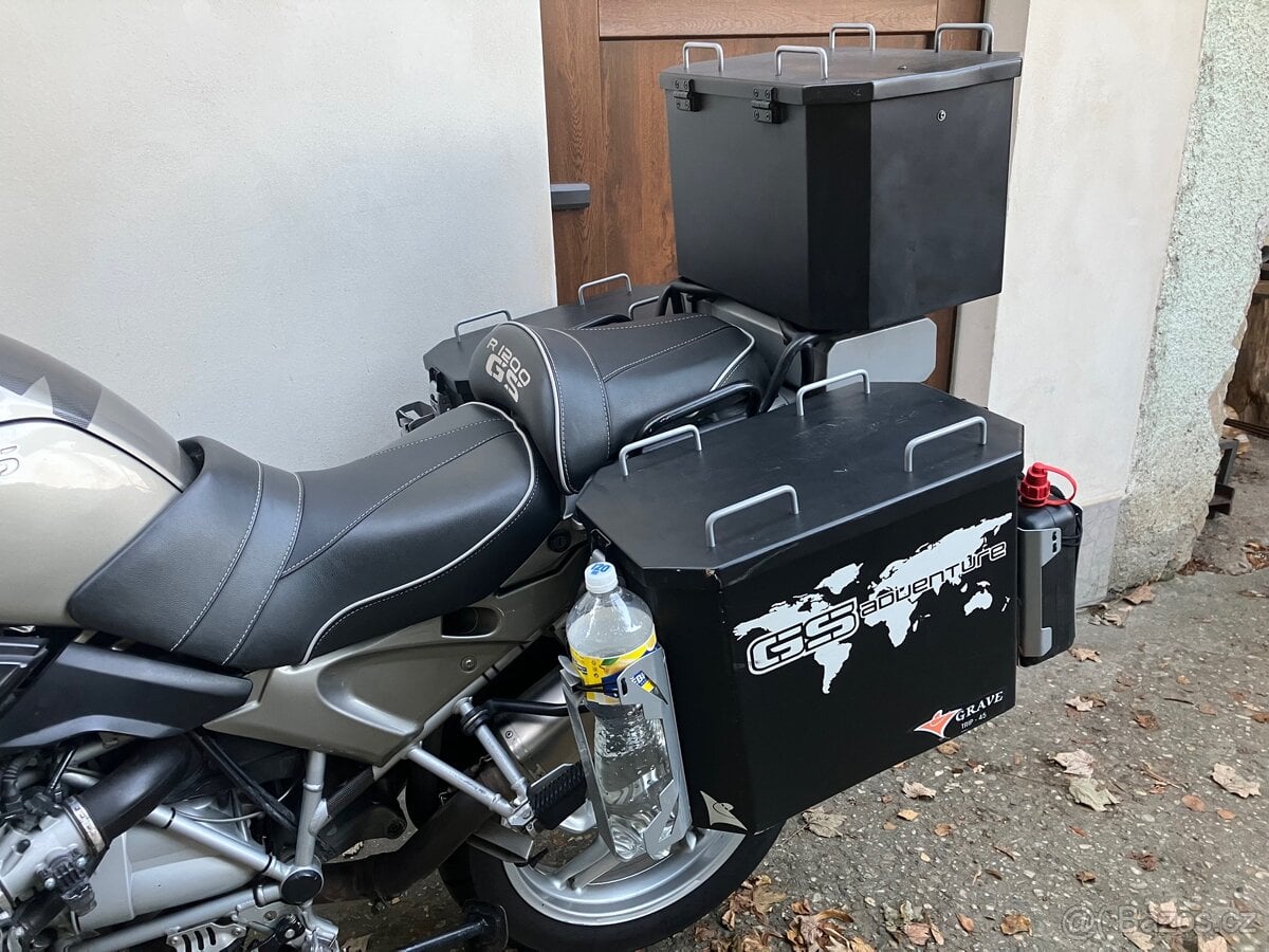 Expediční hliníkové kufry Grave pro BMW 1200 GS