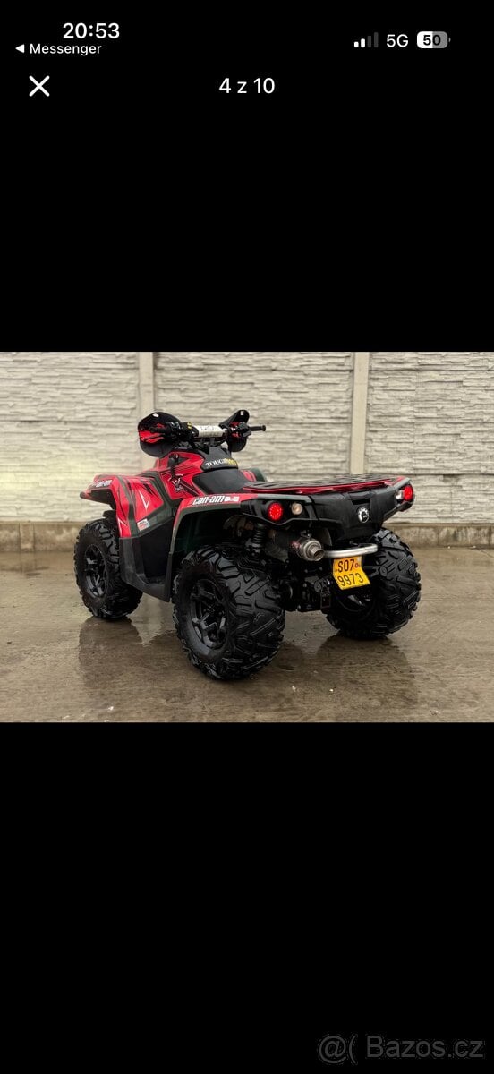 Can-Am Outlander 650 XU DPS,
