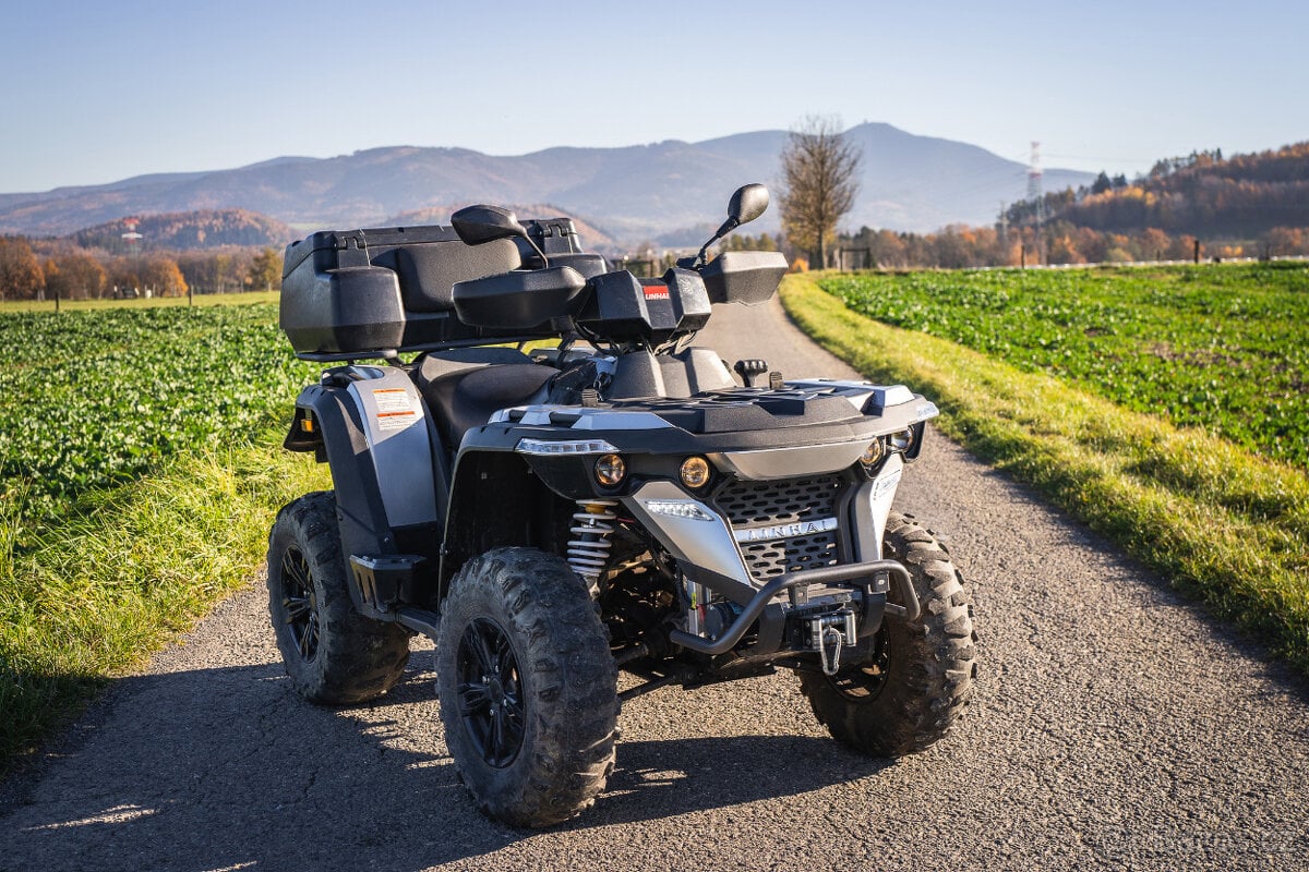 LINHAI M550 EFI 4x4 EURO 4 – černá, r.v. 2018