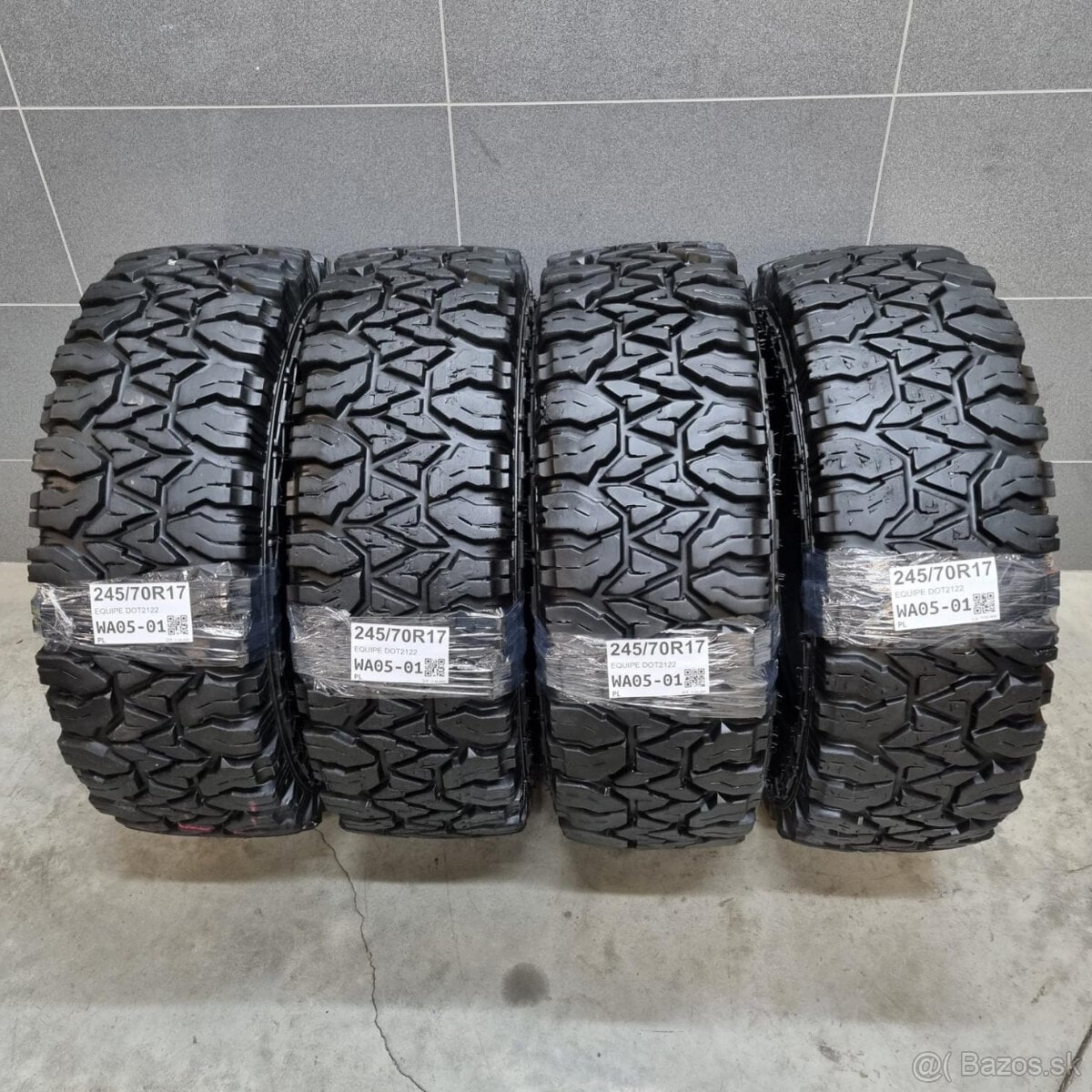 Letné pneumatiky offroad 245/70 R17 EQUIPE