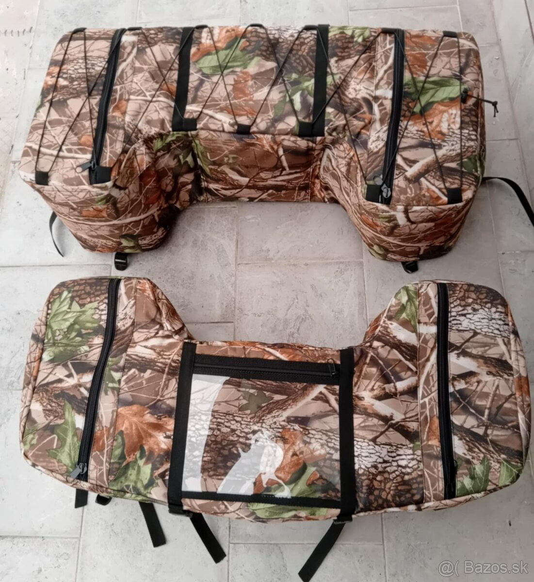 kufor, box na štvorkolku - maskáč