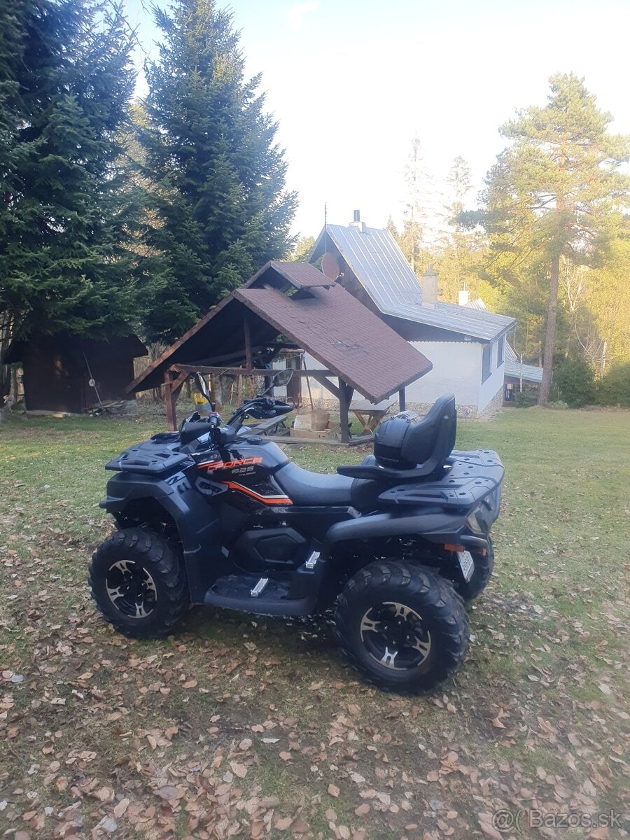 CF MOTO 625A EU5 (L7e), nájazd: 4700 km