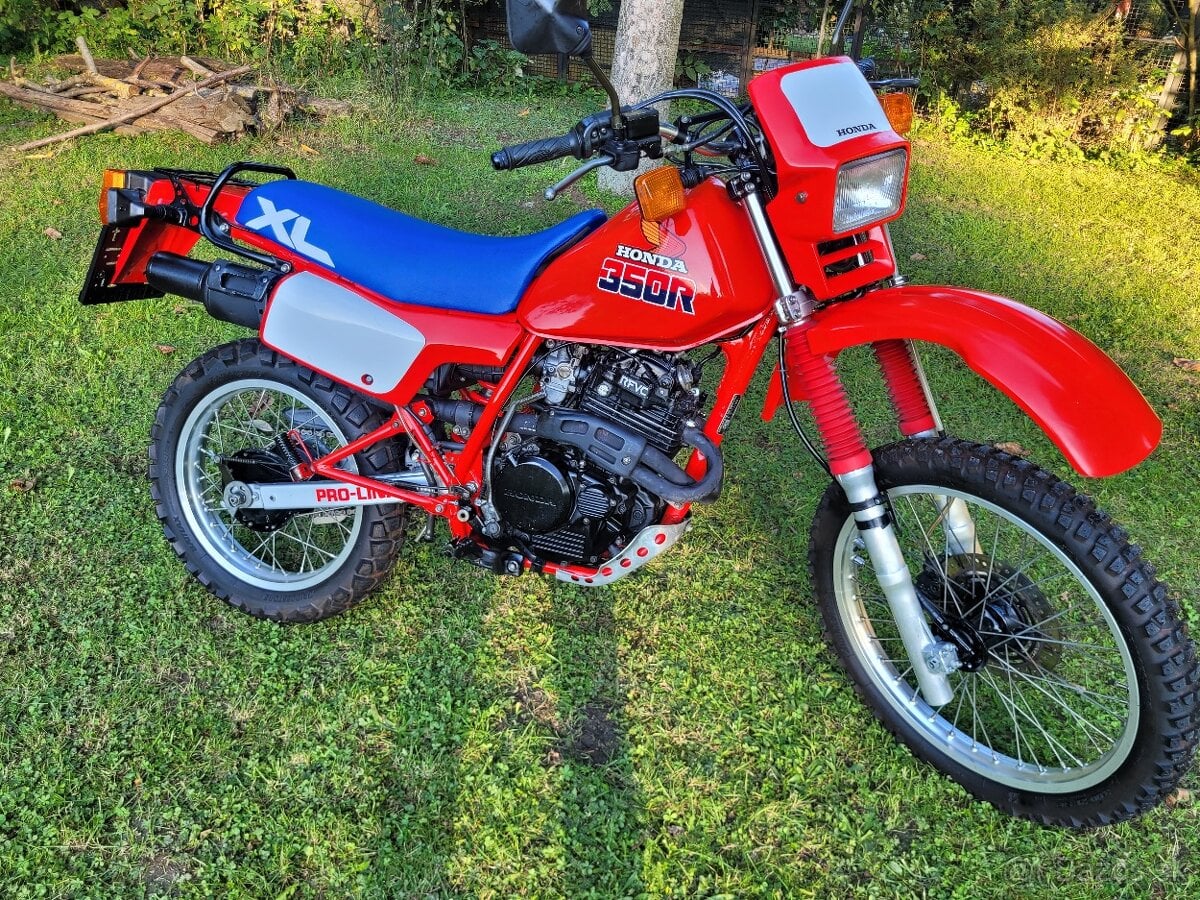 Honda XL 350 R 1985 doklady