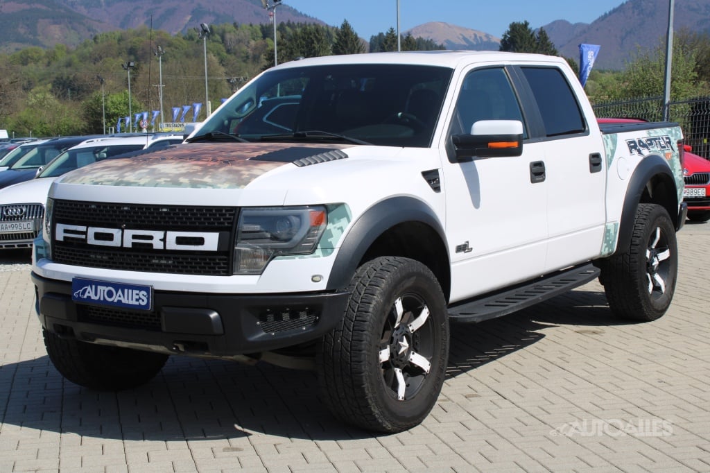Ford F-150 6,2 L + LPG 306 kW RAPTOR SVT