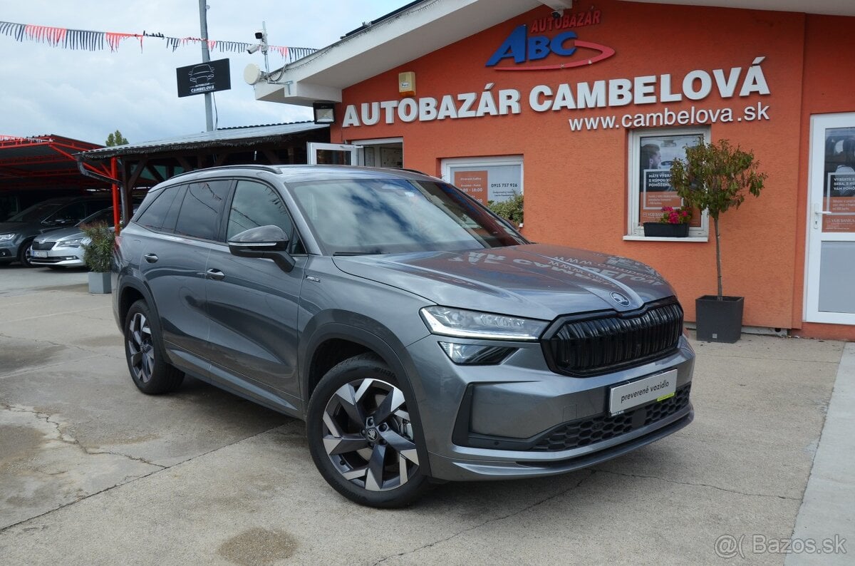 Škoda Kodiaq 2,0 TDI Sport -line, 142kw, 4x4 AT7