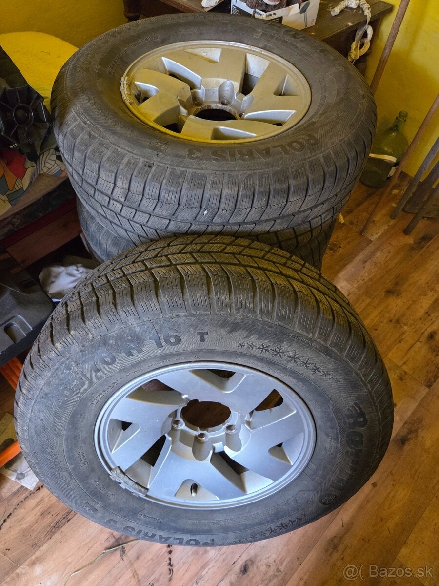 6x139,7 r16 265/70 zimné
