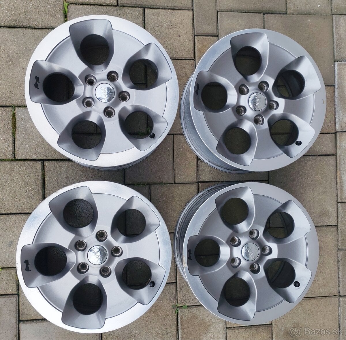 18" hliníkové disky na Jeep Wrangler JK