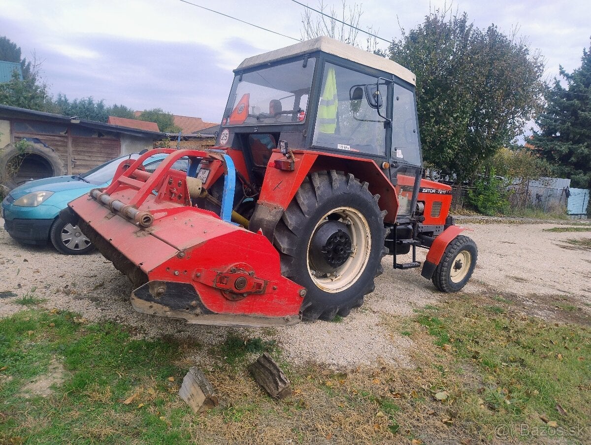 Vymením Zetor 7211 aj z mulcovacom