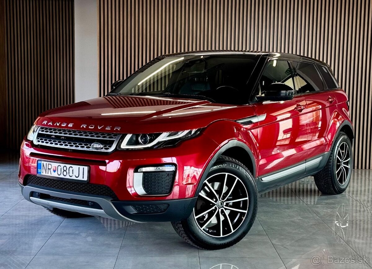 Range Rover Evoque 2.0TD4 4x4/Slovák/117 tisíc km