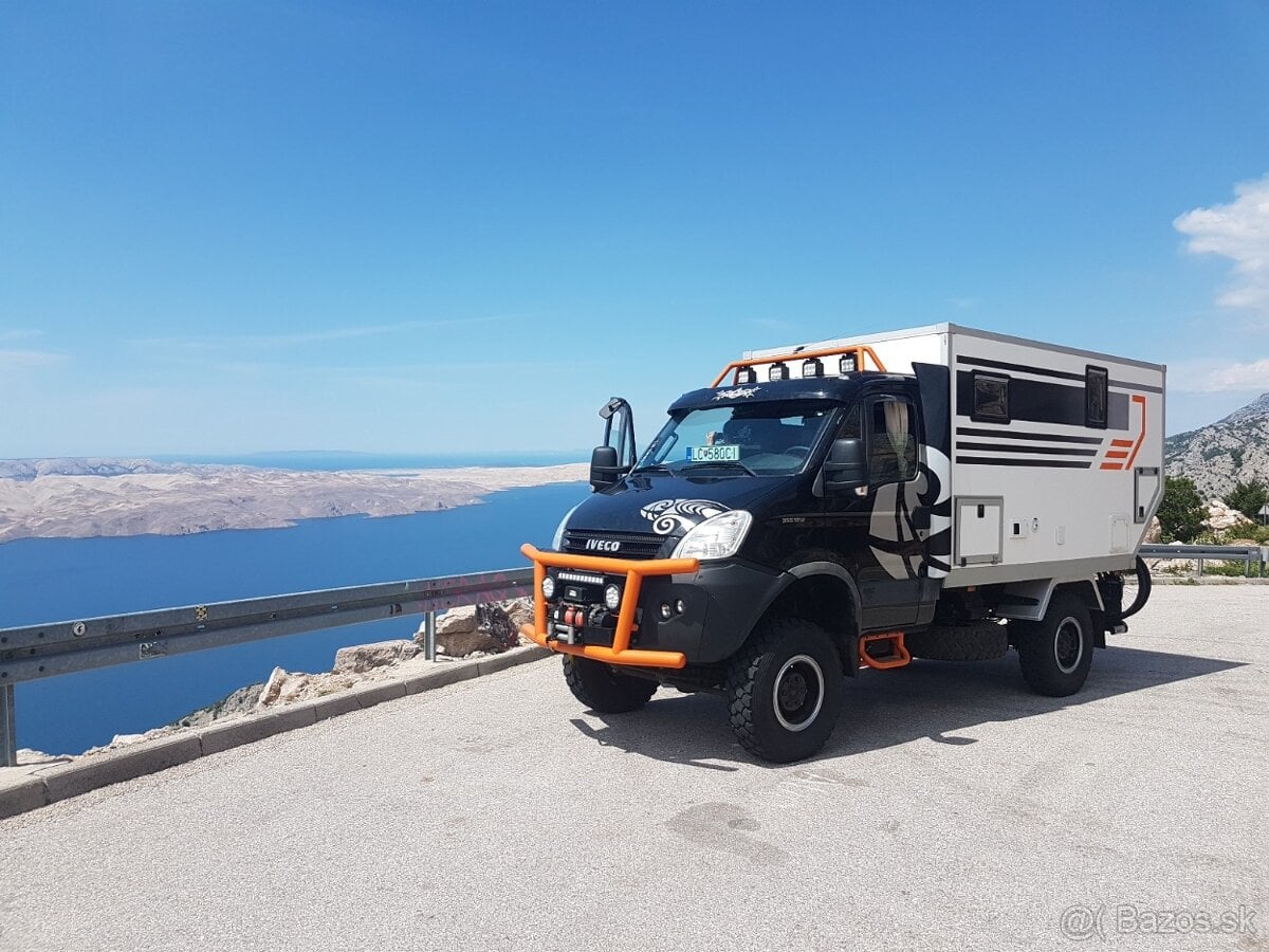 IVECO DAILY 4x4 obytné vozidlo, karavan