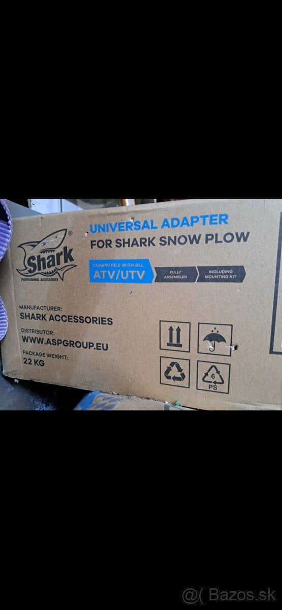 Snežny pluh Shark 52” 132cm