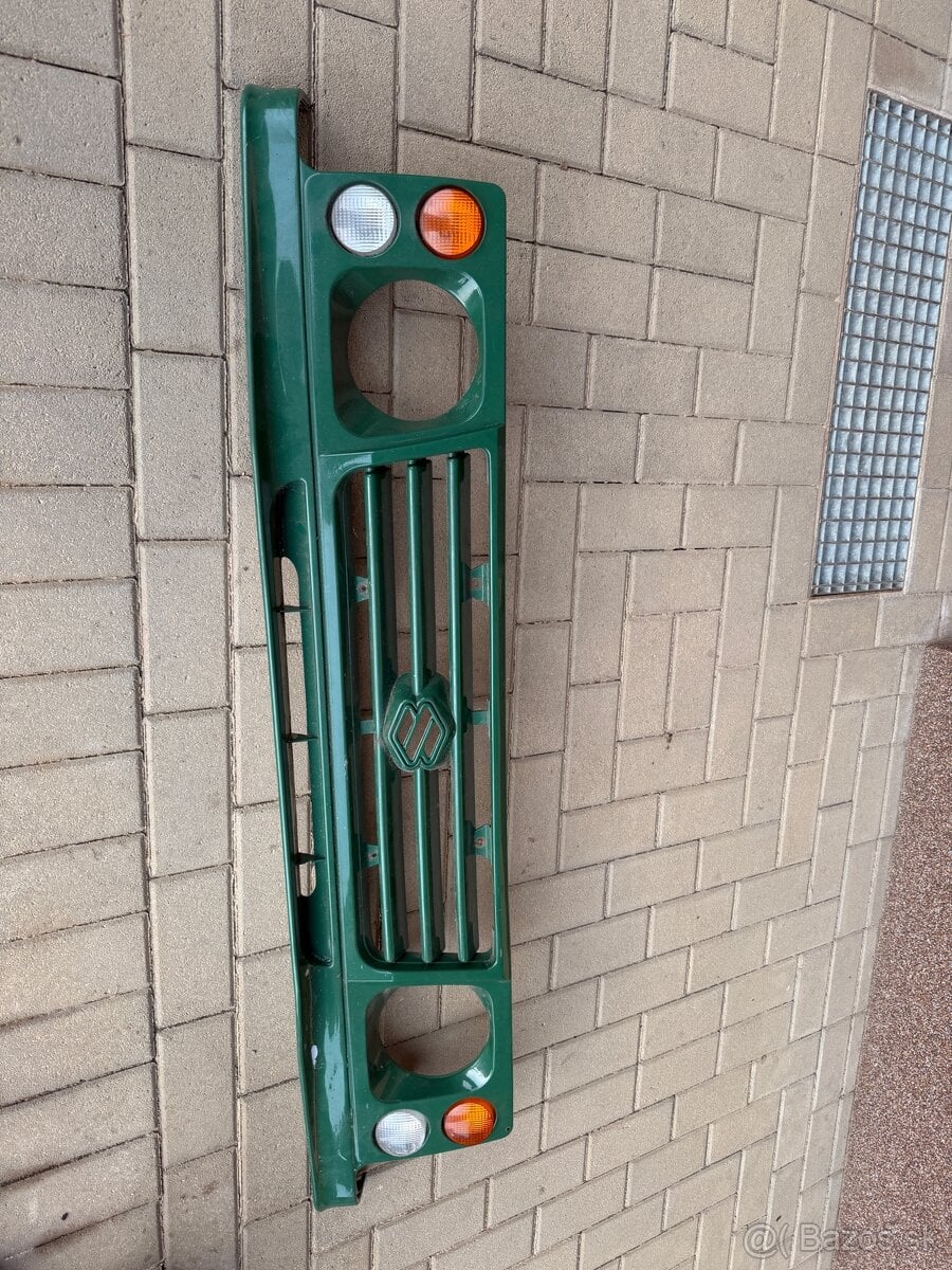 Predná maska samurai