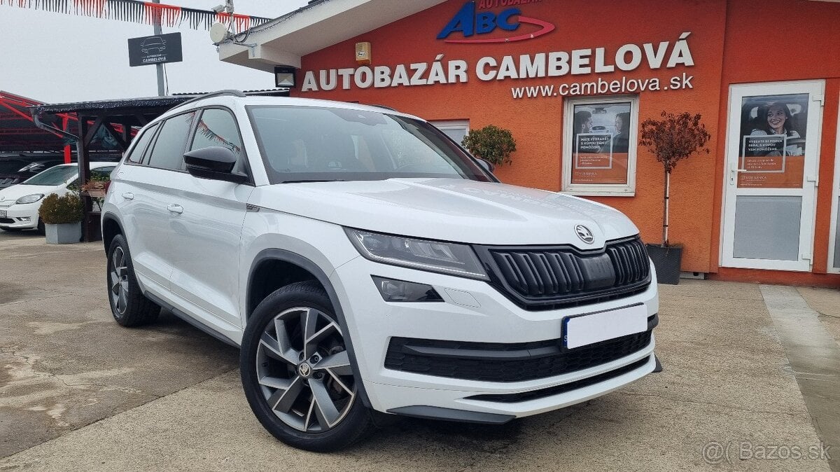 Škoda Kodiaq 2,0 TDi Sportline 110KW4x4 AT7