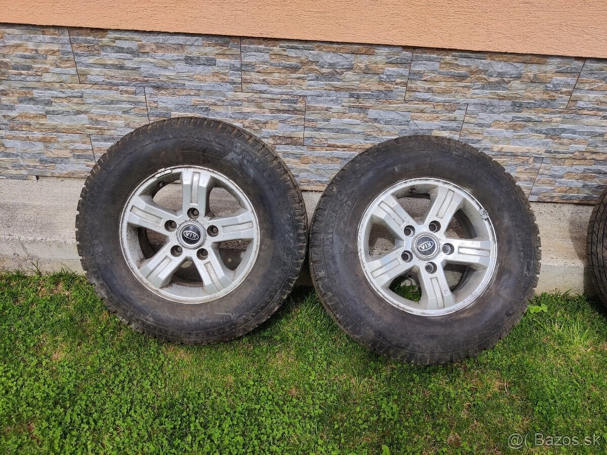 16" Disky KIA s letnymi pneu