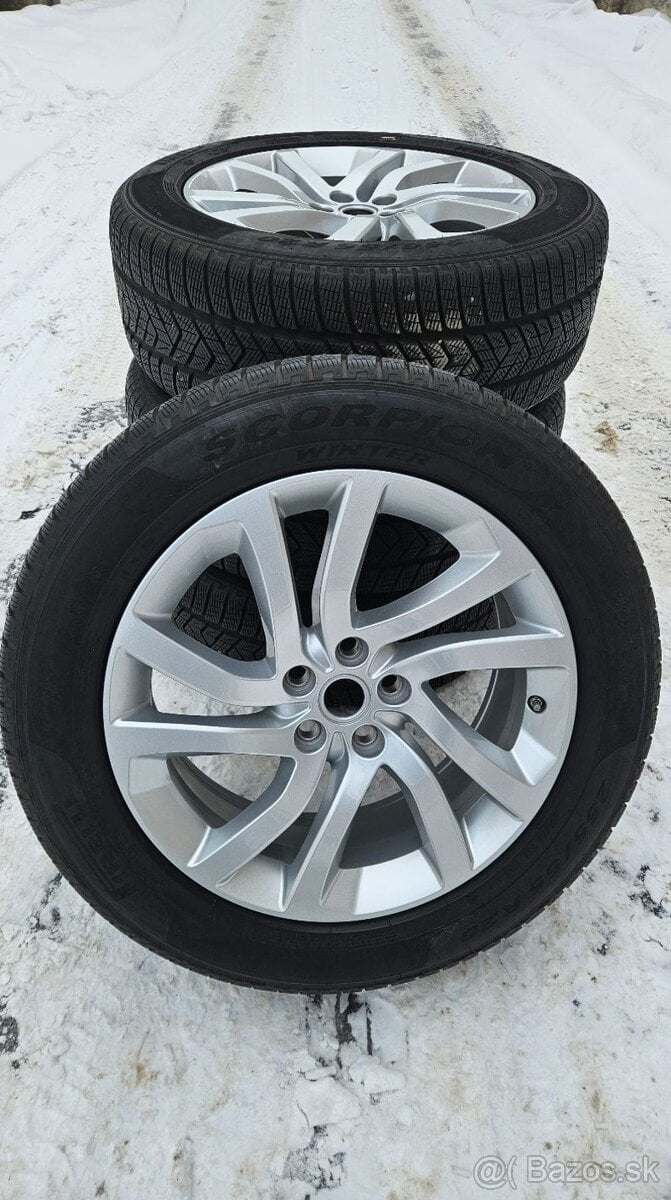 Originál Land Rover ALU kola R20 5x120 + Pirelli