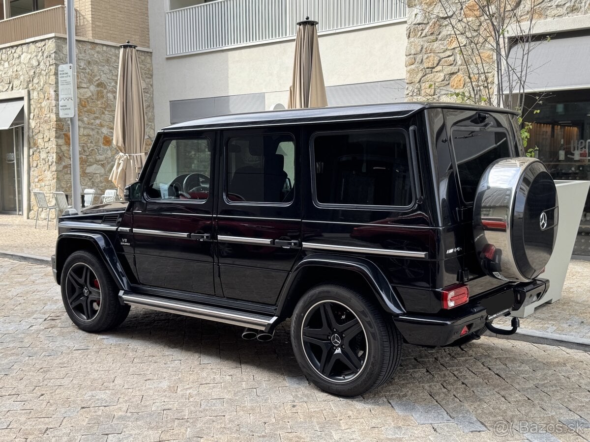 Mercedes G63, 07/2017, čierny, záruka Mercedes, plná výbava