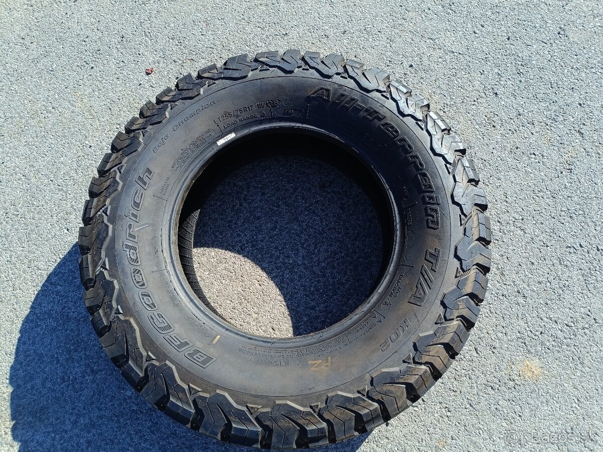 Predám BF Goodrich Allterain