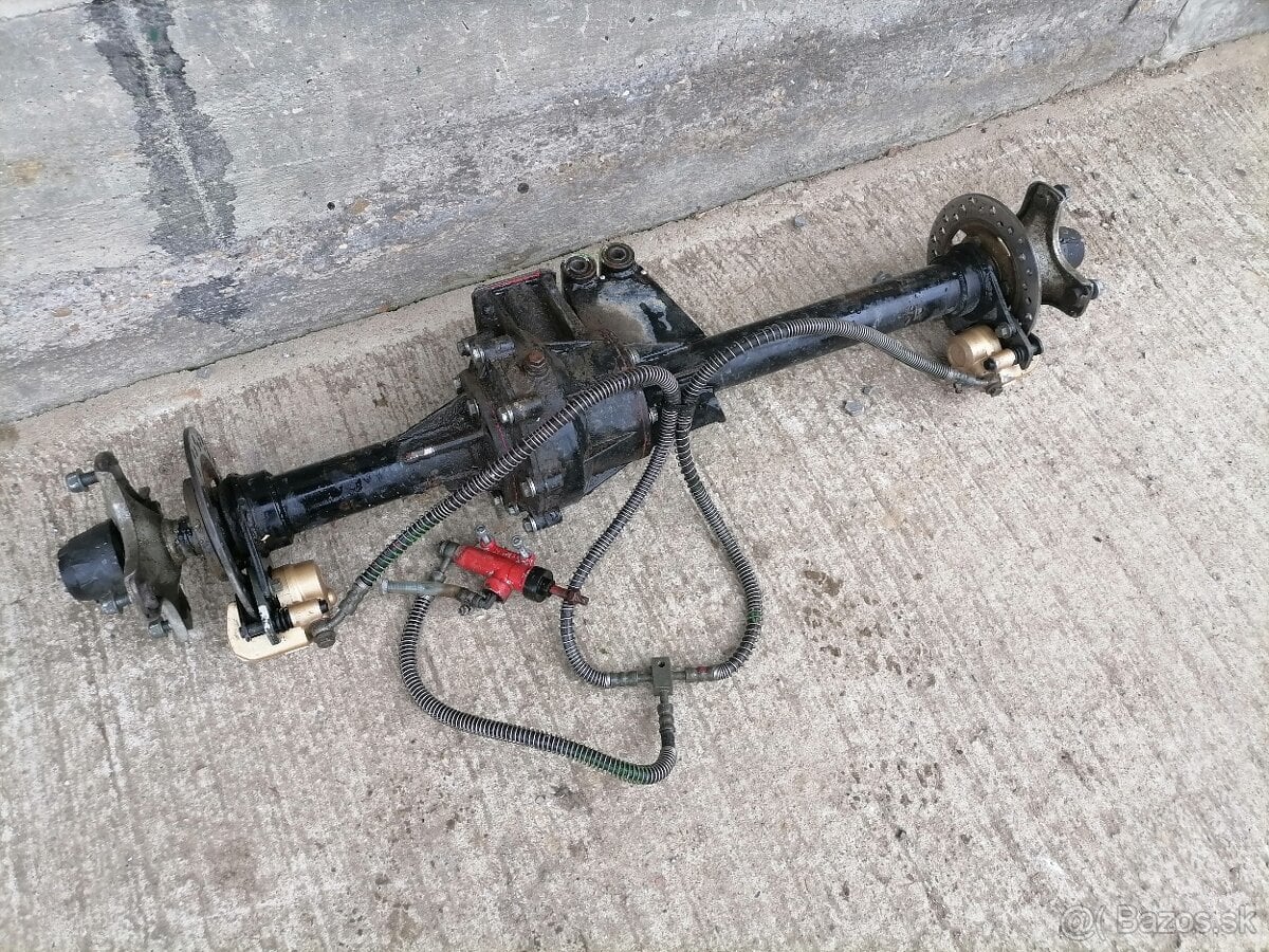 Predam zadnú nápravu na ATV