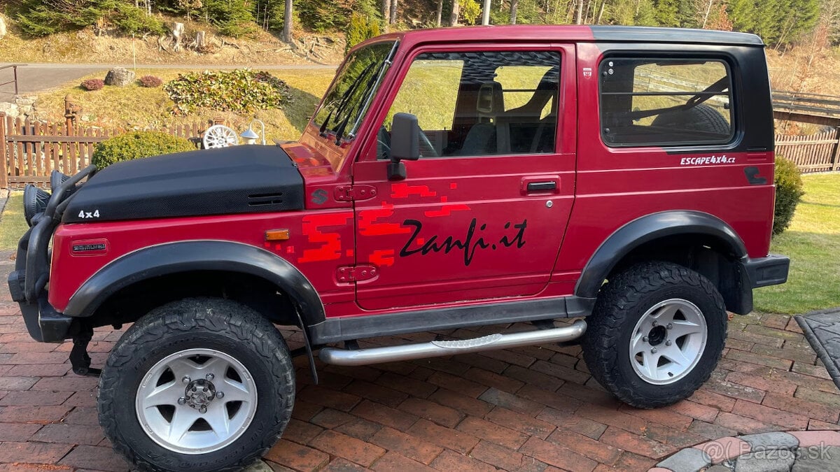 Predám suzuki samurai 1,3 52kw r.v 92