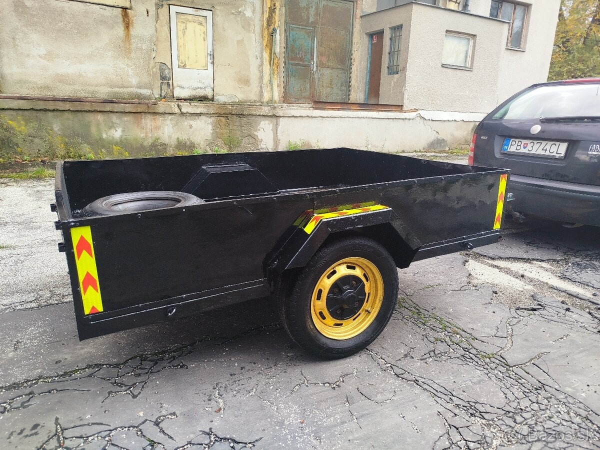 prívesný vozík / vlečku bez tp a špz Š-150 V-30cm D-200cm