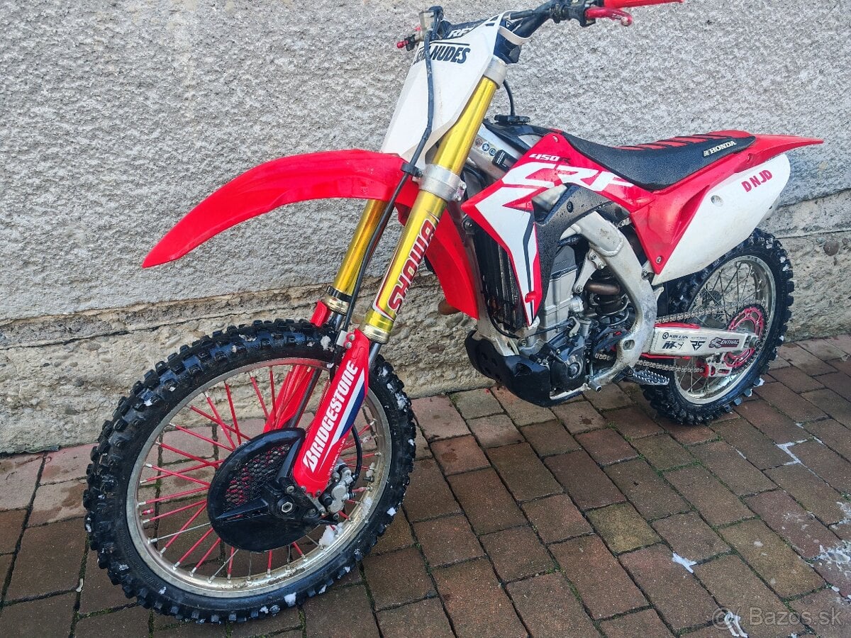 Honda CRF 450 R 2017 predám vymenim