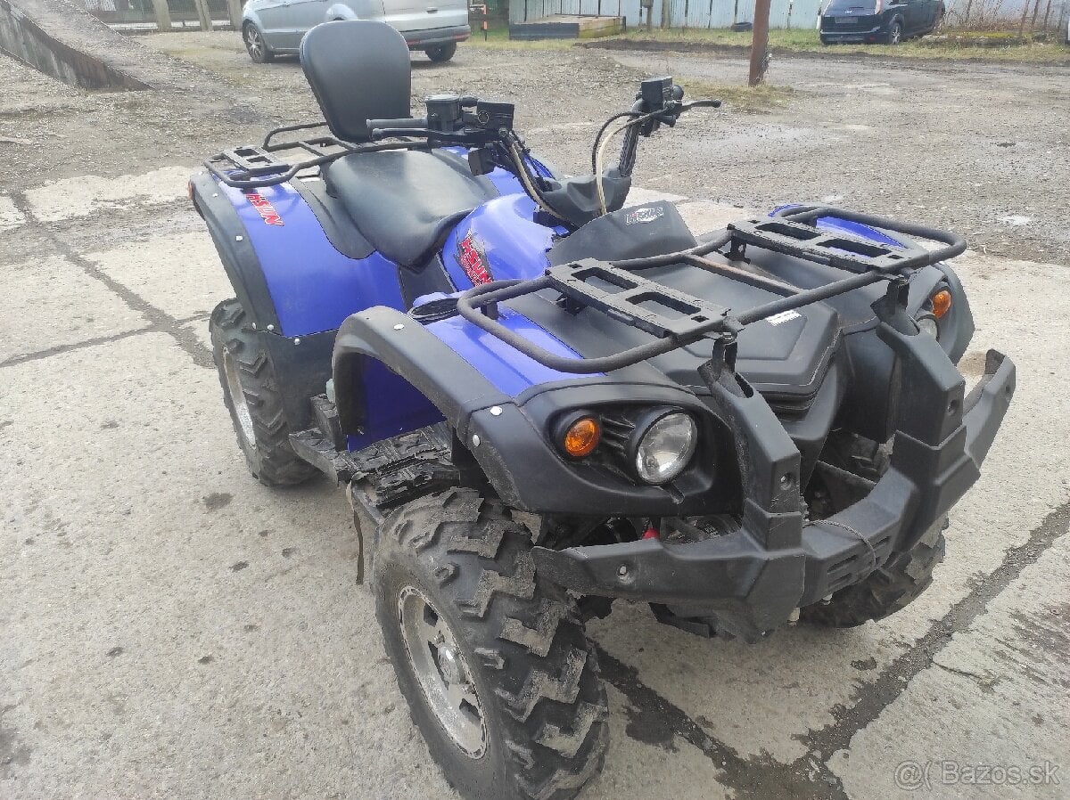 ATV Hisun 500 komplet ale bez motora