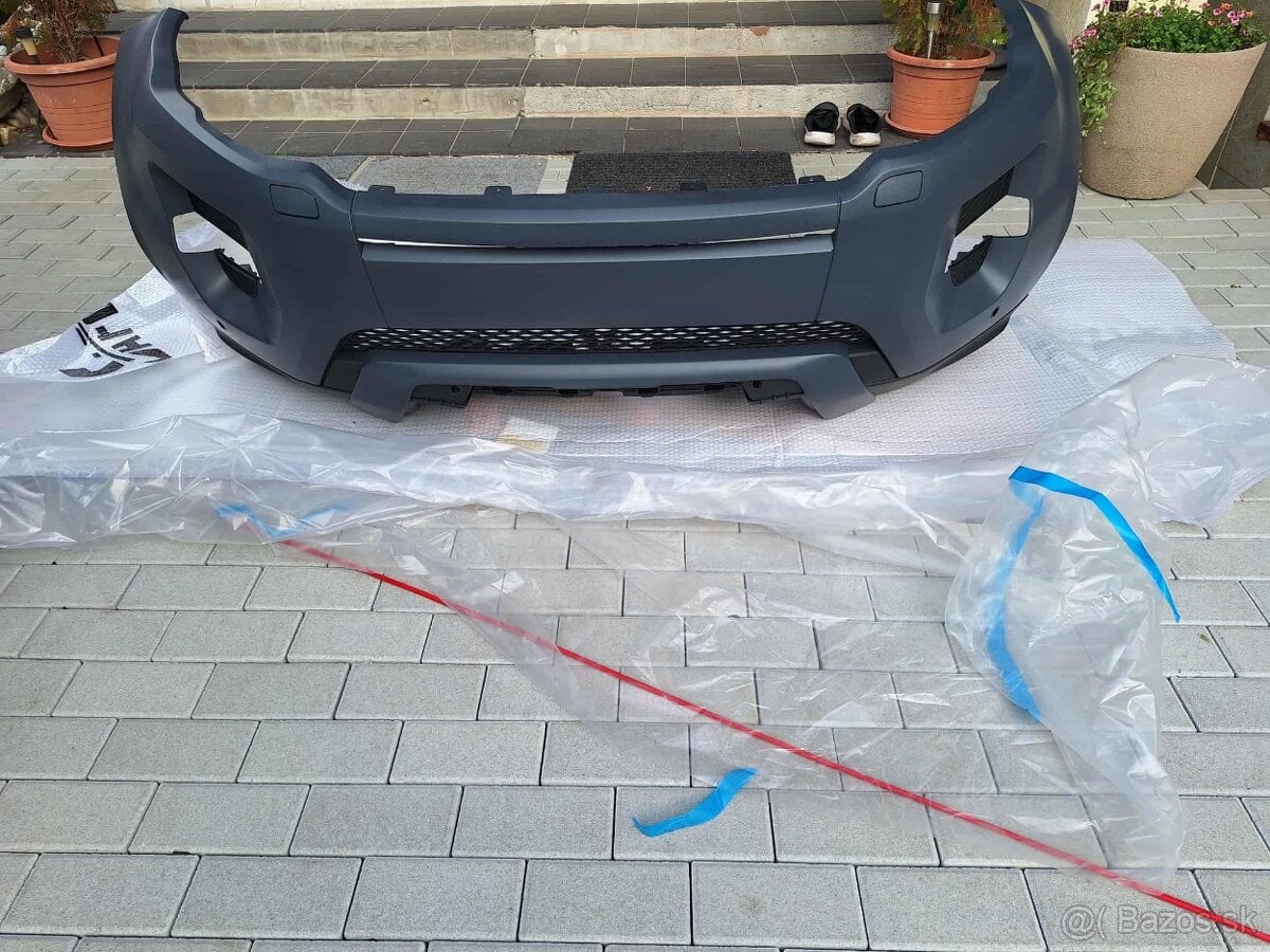 Predný nový nárazník Range Rover evoque
