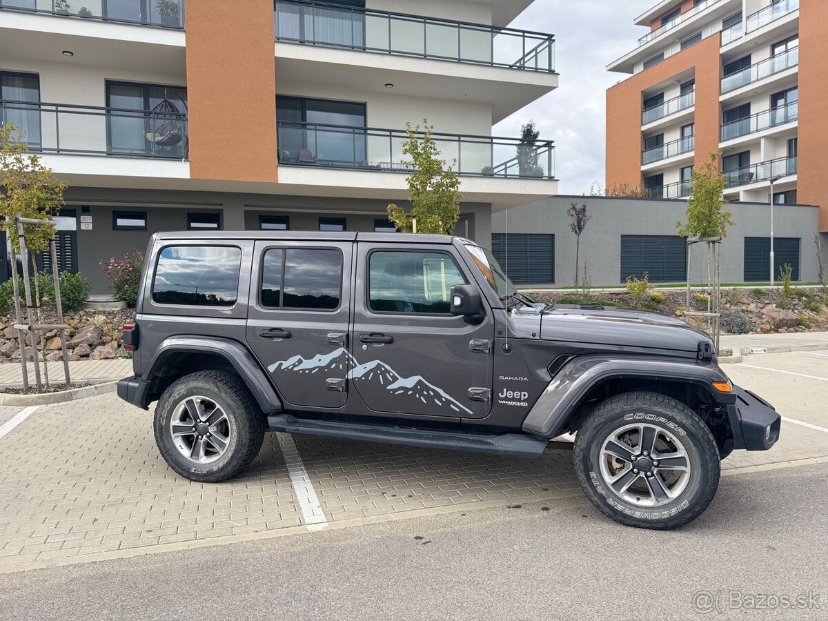 Jeep Wrangler Sahara 2018 – 147 kW – Automat – TOP stav