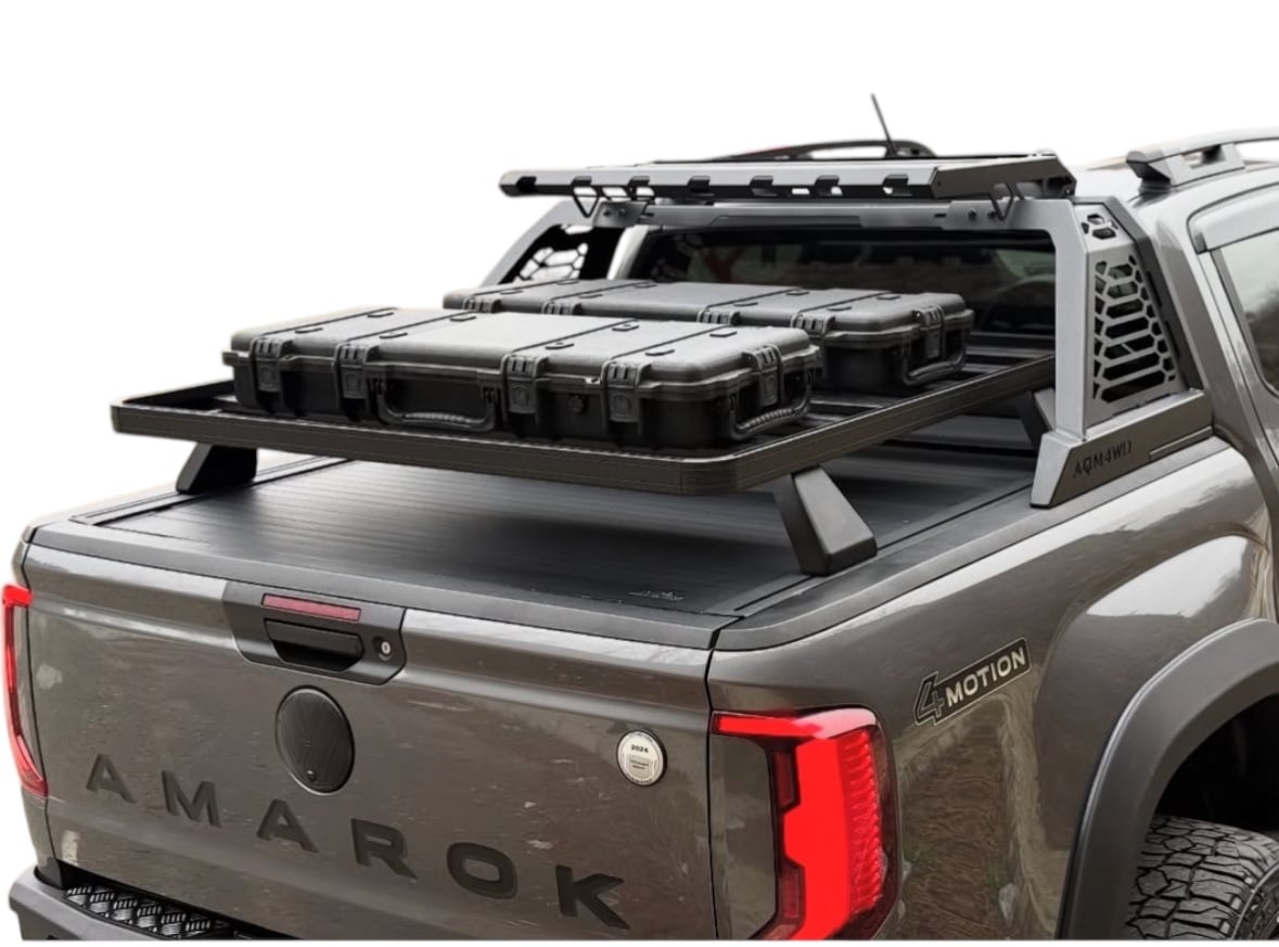 Alu roleta+alu nosič na korbu pick-up Amarok / Ranger 2022+