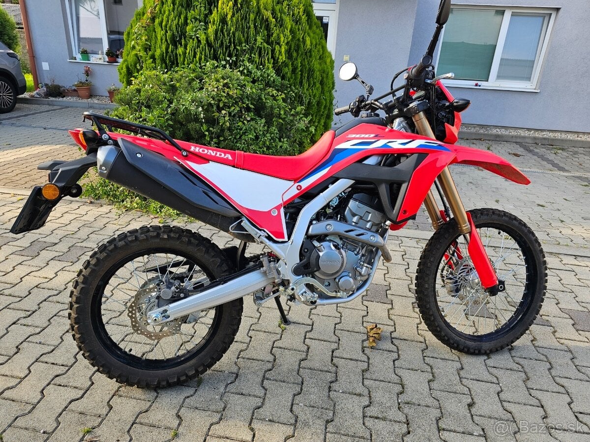 Honda CRF300L, 2021, odpočet DPH, 1134km,