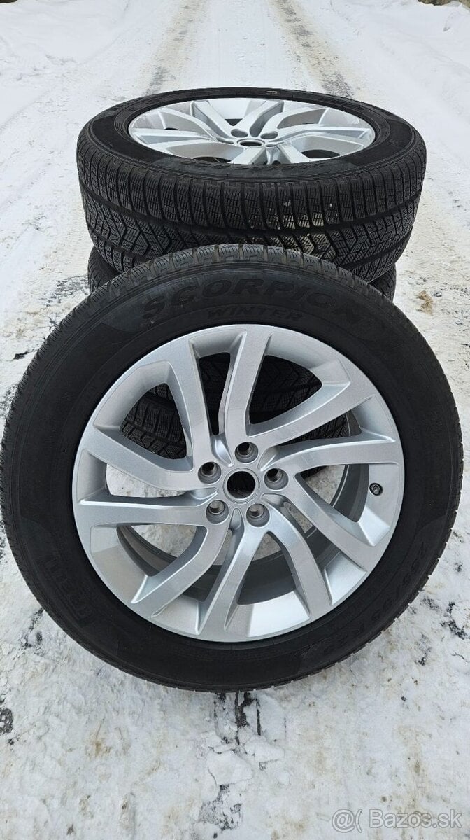 Originál Land Rover ALU kola R20 5x120 + Pirelli
