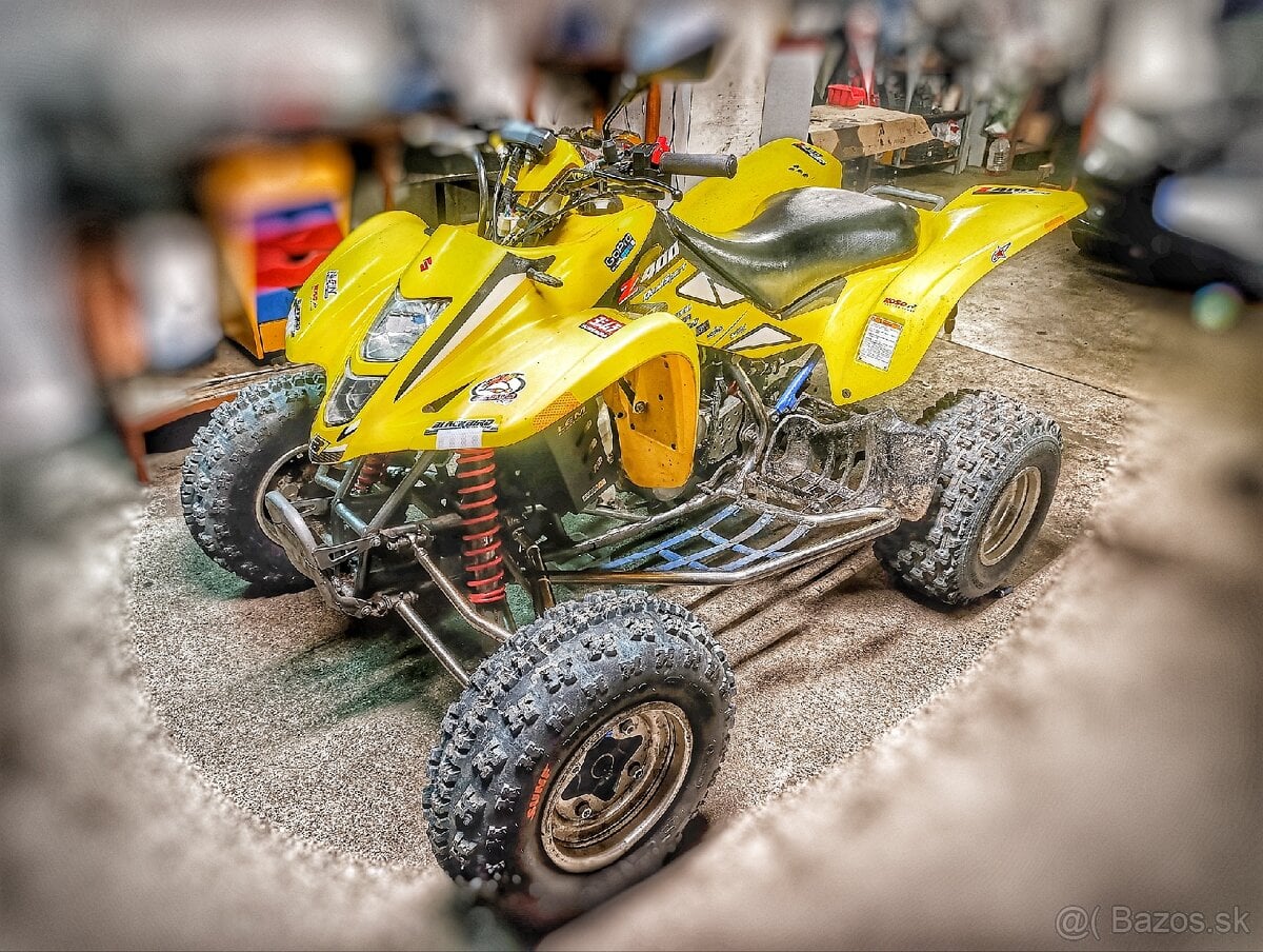 Suzuki LTZ400 na ŠPZ