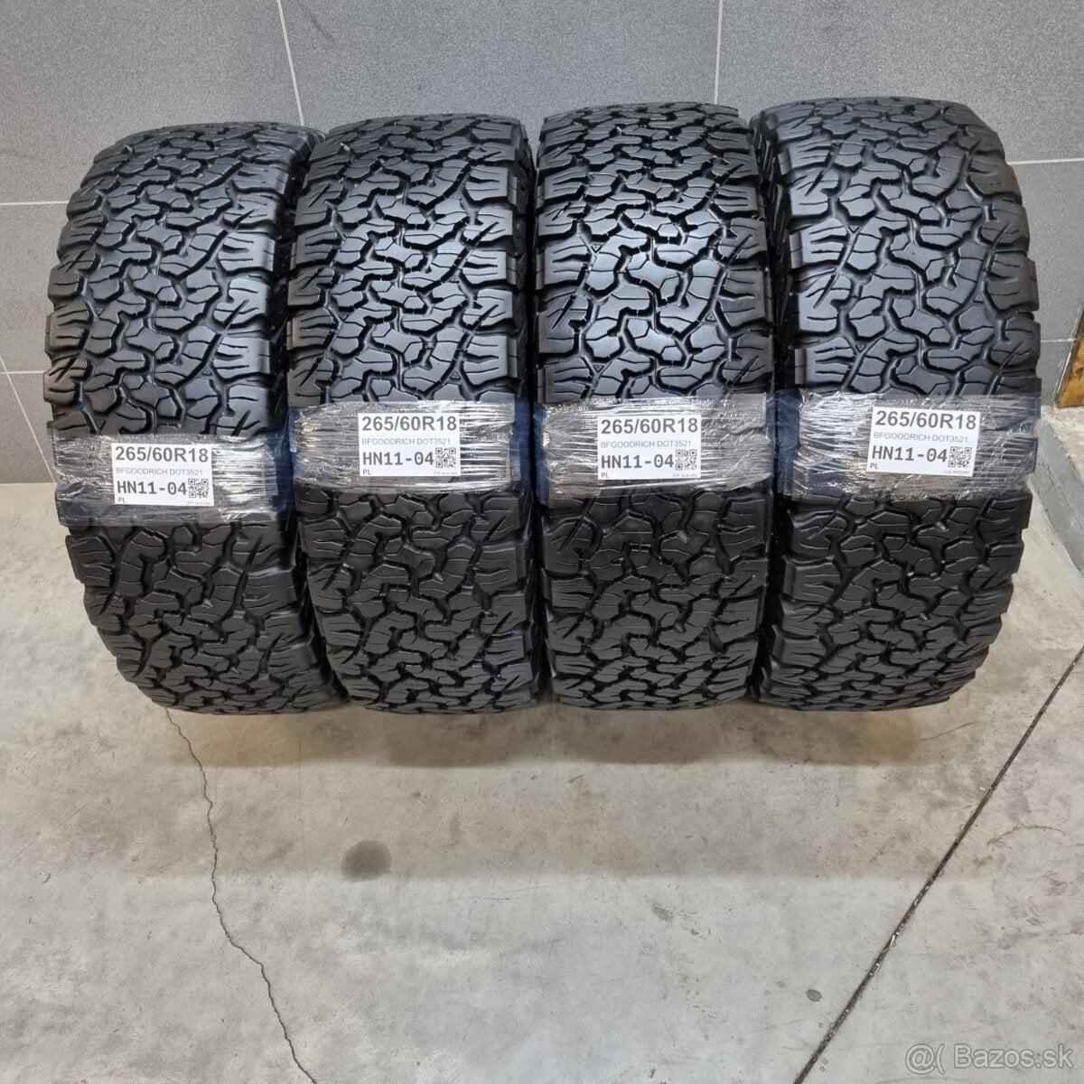 Offroad pneumatiky 265/60 R18 BFGOODRICH