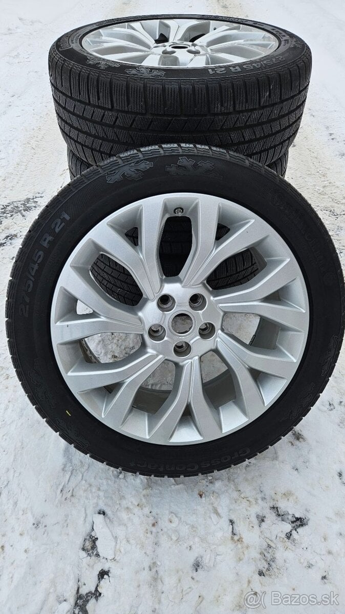 TOP ALU kola Land Rover 21" – 5×120, Continental 9