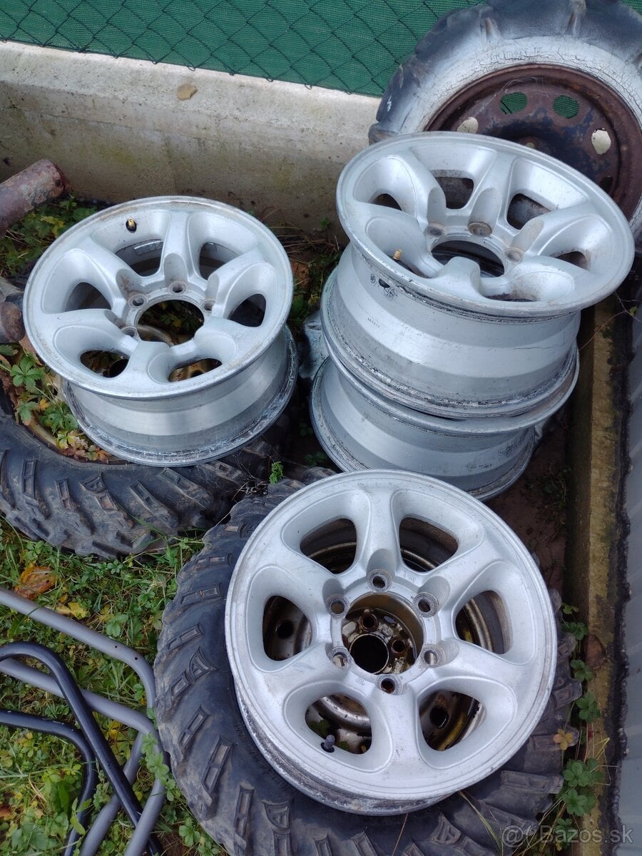 predam alu disky pajero patrol 6x139,7 R15