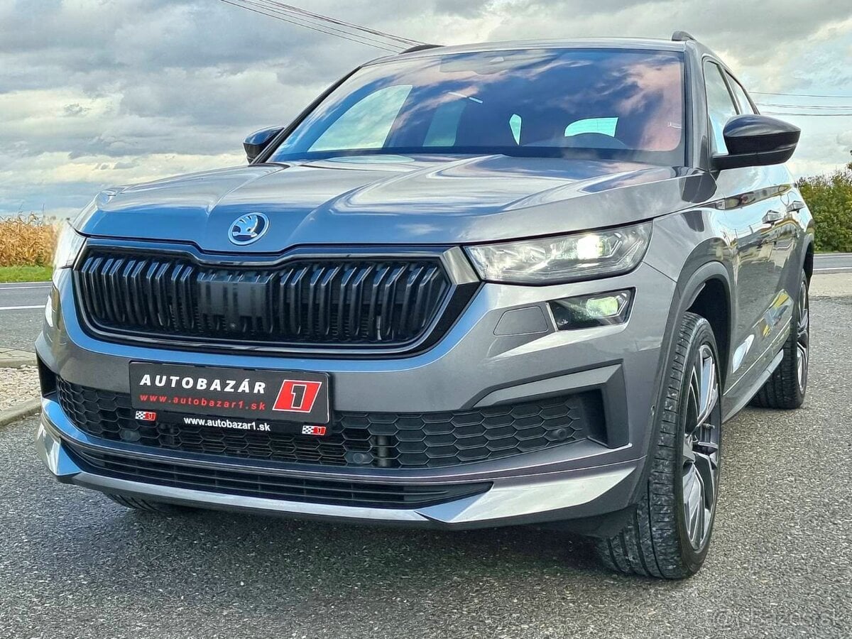 ✅️Škoda Kodiaq Sportline 2022 2.0.TDI 147KW 4x4, Full Full✅️