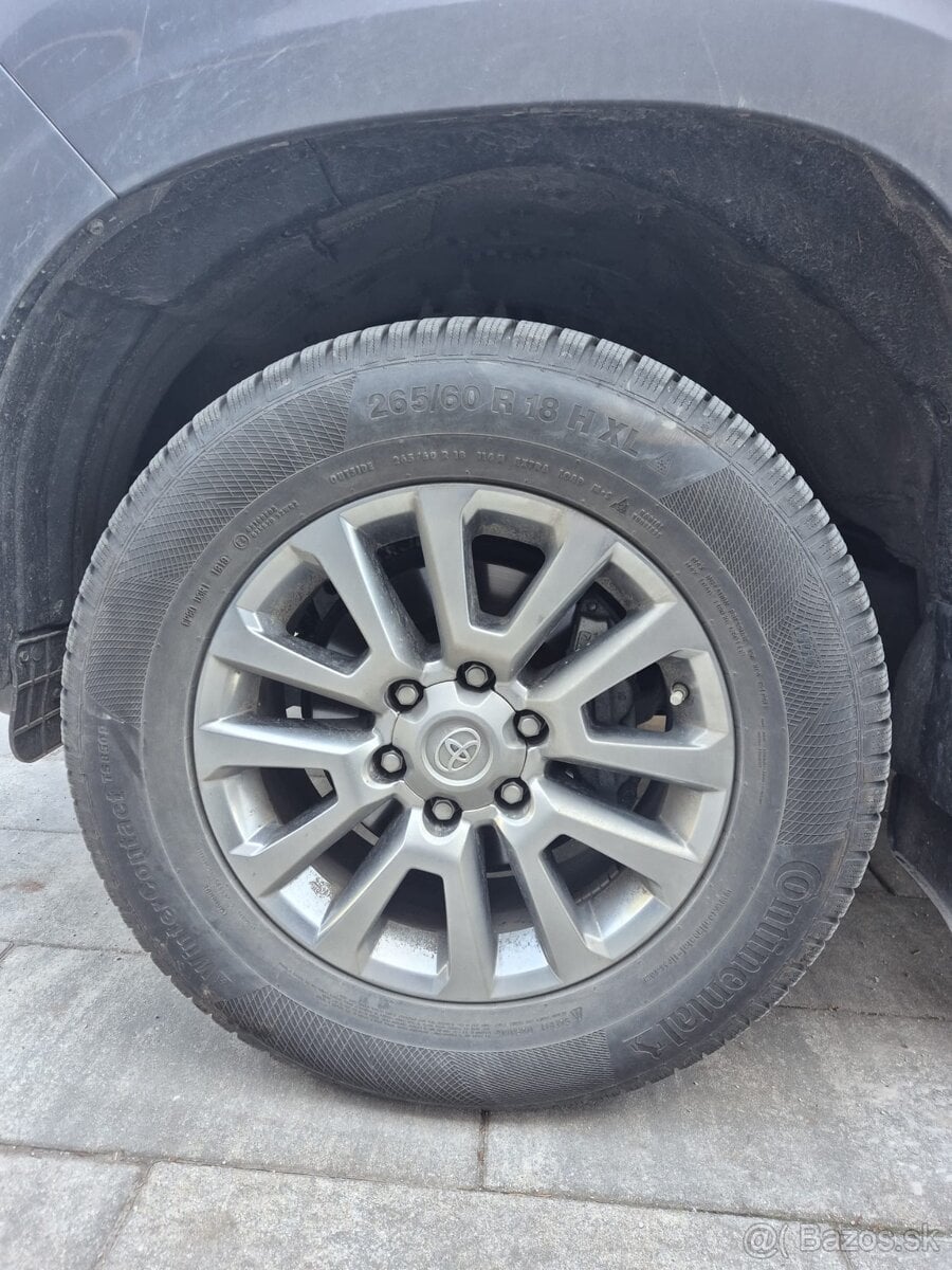 Sada kolies na Toyota Hilux Landcruiser