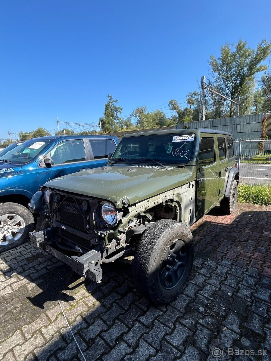 Jeep Wrangler 3.6 V6 2021 – vozidlo je v ČR