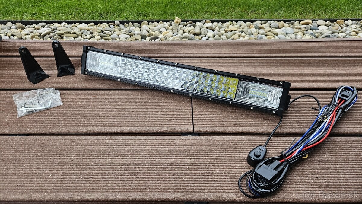 300W 7D LED RAMPA + KABELÁŽ