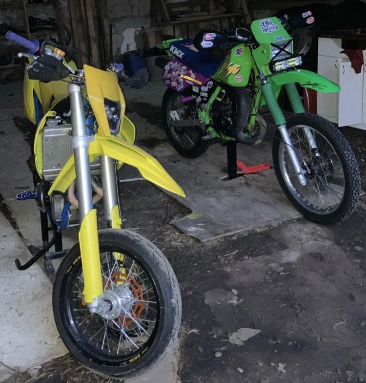 ‼️ Kawasaki kmx 125 ❗️Husaberg fe 650 ‼️