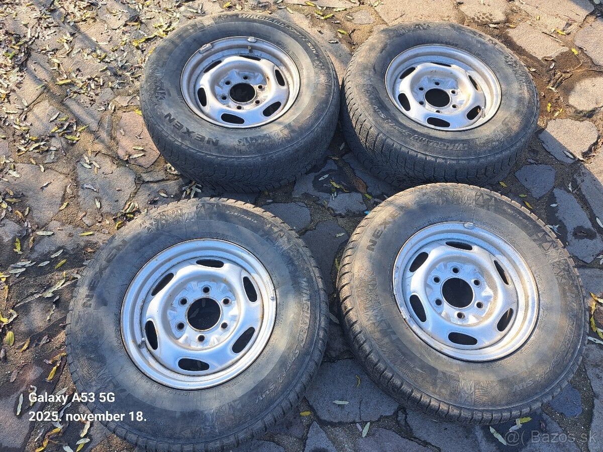 Predám disky R15, 6x139,7 - Mazda BT-50/Ford Ranger