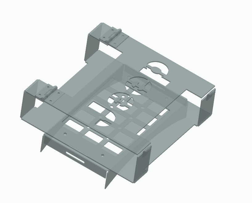 Offroad - Držák waffle na rezervní kolo CAD/DXF/STL
