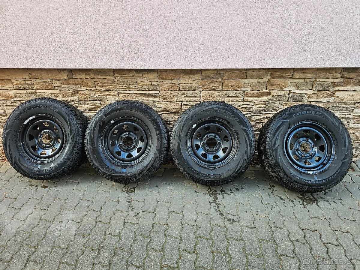 Disky +pneumatiky na Toyota Land Cruiser 255/70R16