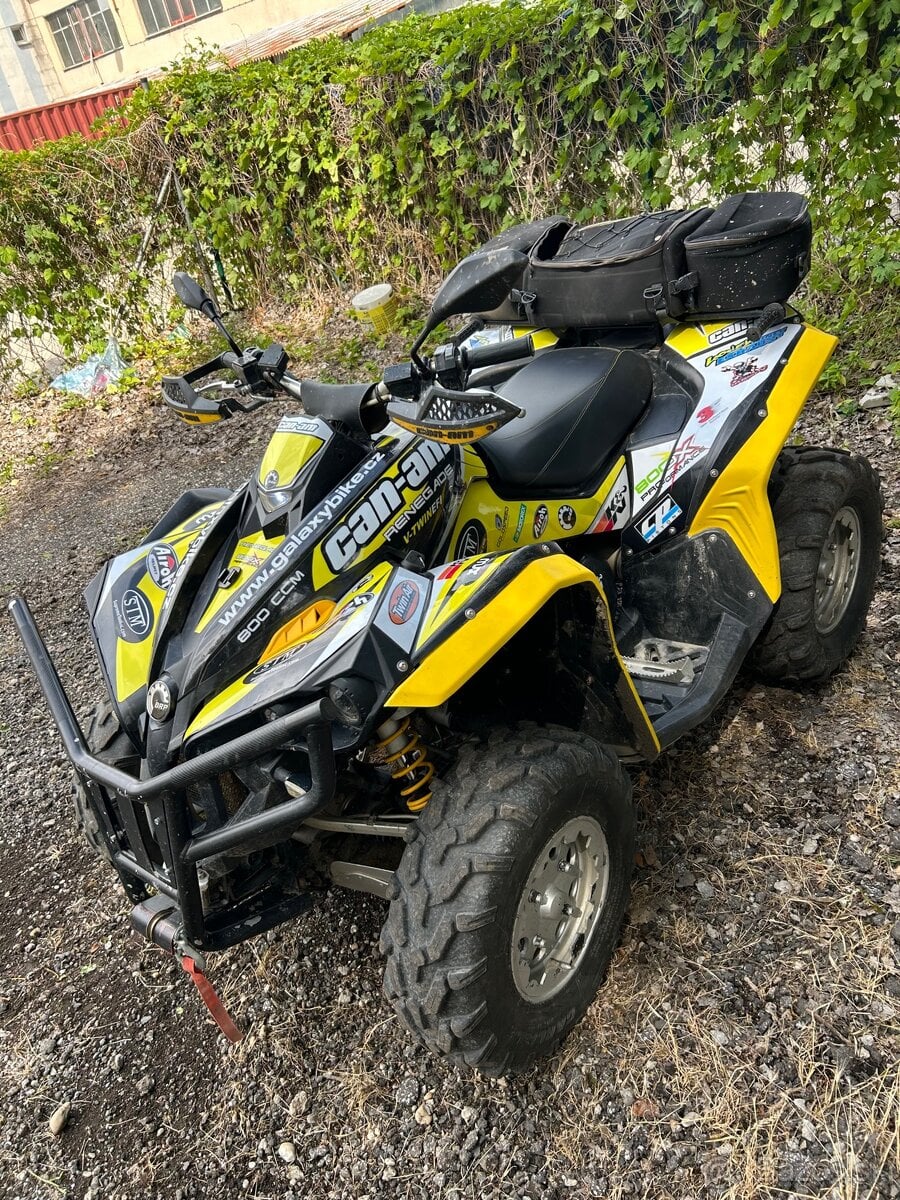 Can Am Renegade 800 V-Twin mozna vymena za auto
