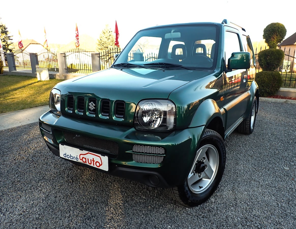 SUZUKI JIMNY 1.3 BENZIN 4x4 - 93tis km - ŤAŽNE-NOVA STK-
