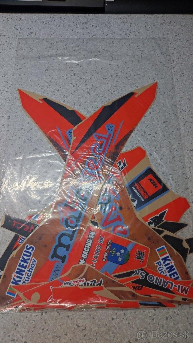 Sada polepov KTM EXC 2024-2025