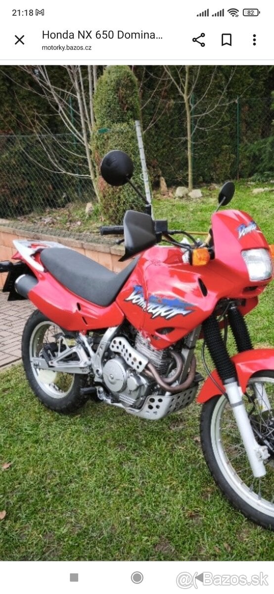 ▶️▶️  Honda nx 650 dominator ▶️▶️