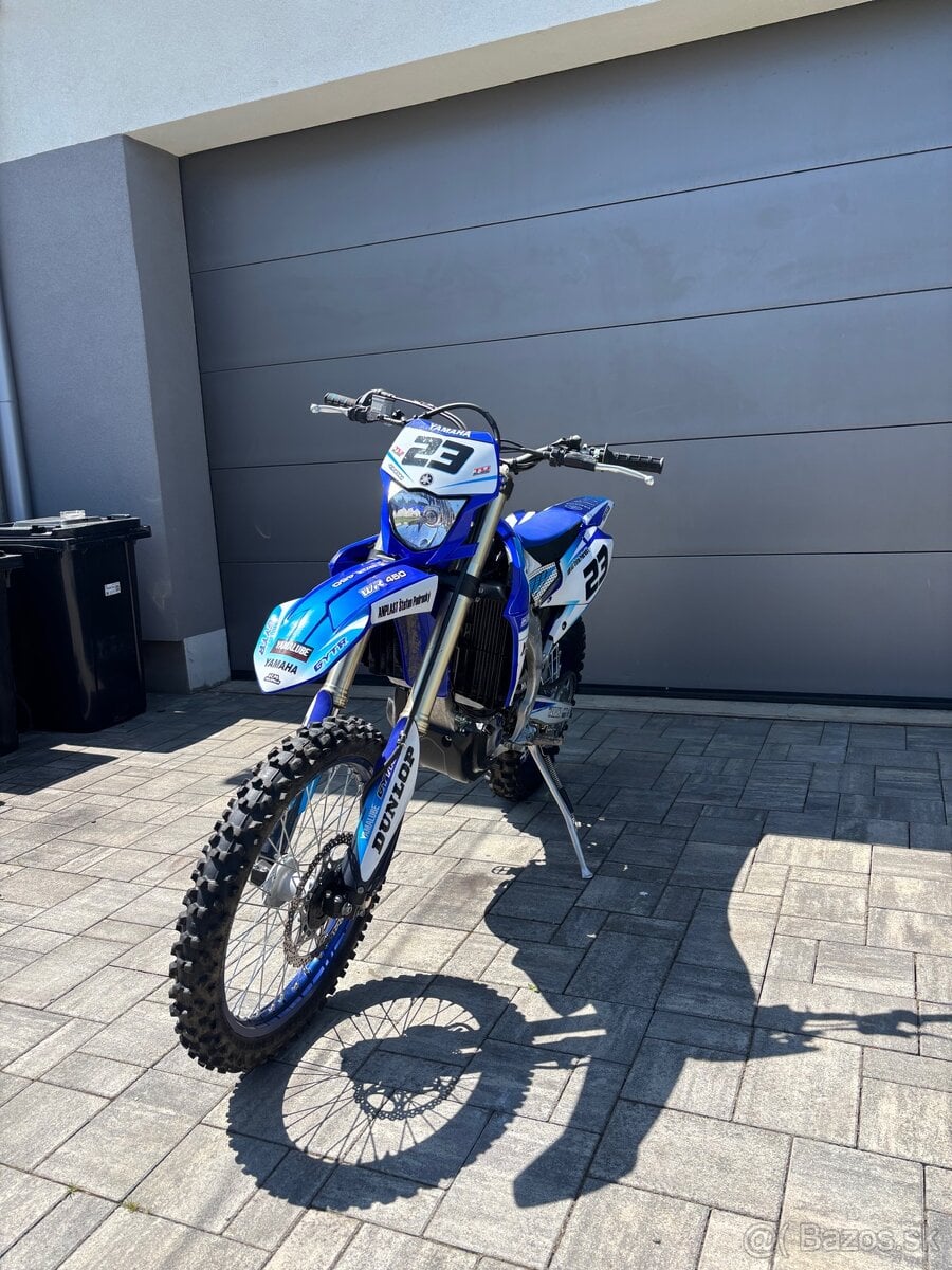 Predám Yamaha WR 450F (2023) – Stav novej, iba 20 mth